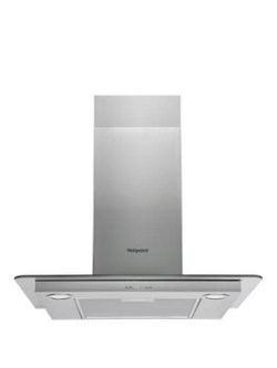 Hotpoint Phfg65Fabx 60Cm Chimney Cooker Hood - Stainless Steel